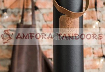 Тубус из натуральной кожи для фартука Амфора 1