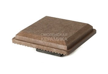 Крышка столба ДПК 120х120 мм (Мербау, Тик) 1