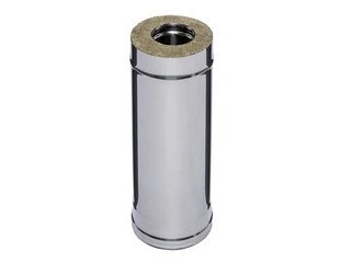 Сэндвич 0,5 м (AISI 430/0,8мм + нерж.) Ф120х200, Ferrum HF 30-50
