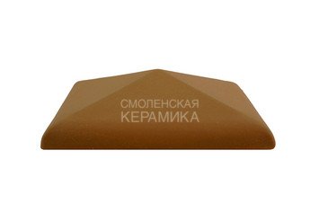 Колпак для забора ZG Clinker клинкерный С57 дуб 1