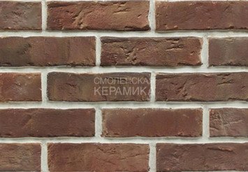 Старый кирпич Мини прямая Терракот 1
