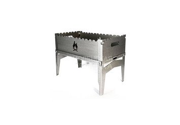 Мангал-дипломат №1 400х250х400 мм (1,5мм) в коробке 1