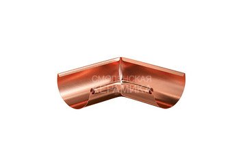 Угол желоба 135° внутренний /наружный (2) 125, AQUASYSTEM (Медь) 2