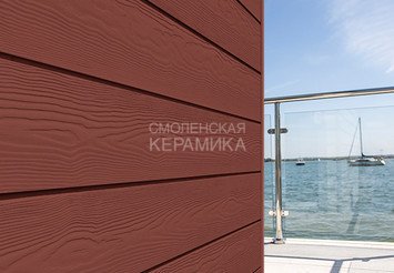 Доска Cedral Click Wood 3600 mm C61 Красная земля 1