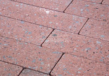 Гранитная тротуарная плитка Готика, Плита Granite FINO, 500x125x100, Травертин 2
