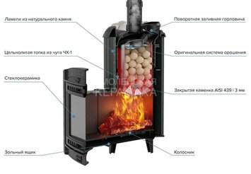 Печь банная 