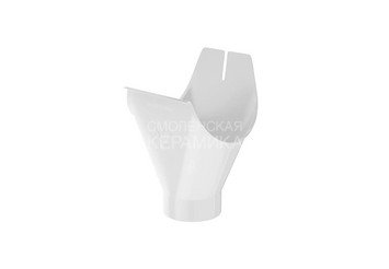 Воронка желоба 100, AQUASYSTEM PU, RAL9003 1