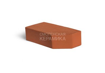Кирпич печной фигурный LODE Janka F 6, красный 1