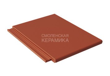 Цементно-песчаная черепица рядовая BRAAS Тегалит, красная 4