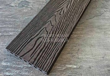 Террасная доска Latitudo PRO 2 усиленная 145х22х3000 мм, Венге 2