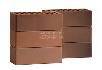 Кирпич лицевой керамический VOLGABRICK 1.4НФ Флэш М200 гладкий 3